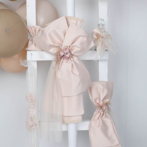 Λαμπάδα Σατέν Ροζ N2