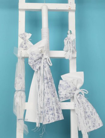 Λαμπάδα Λευκή Σιέλ